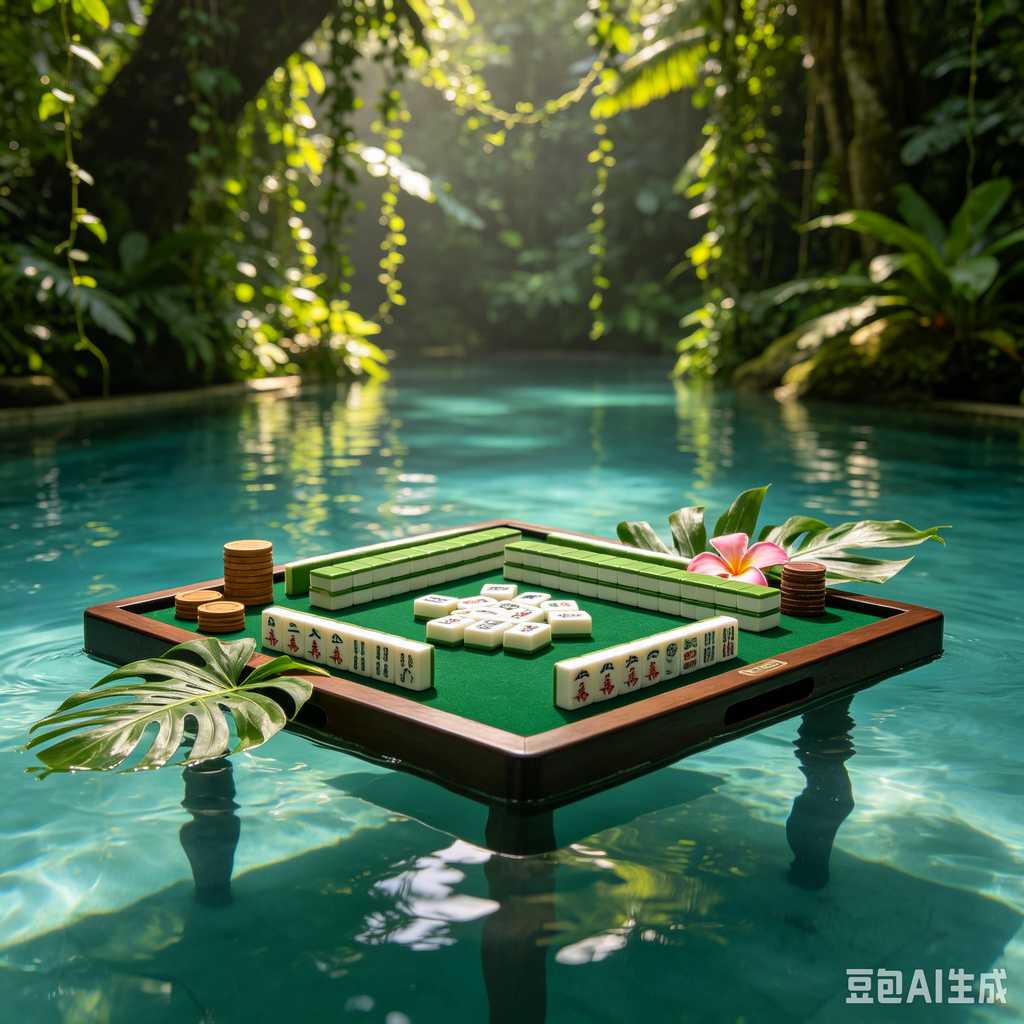 retro vintage mahjong set