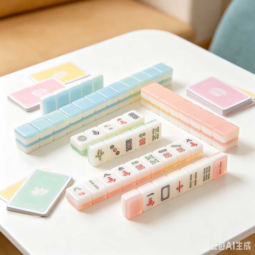 exclusive color mahjong tiles