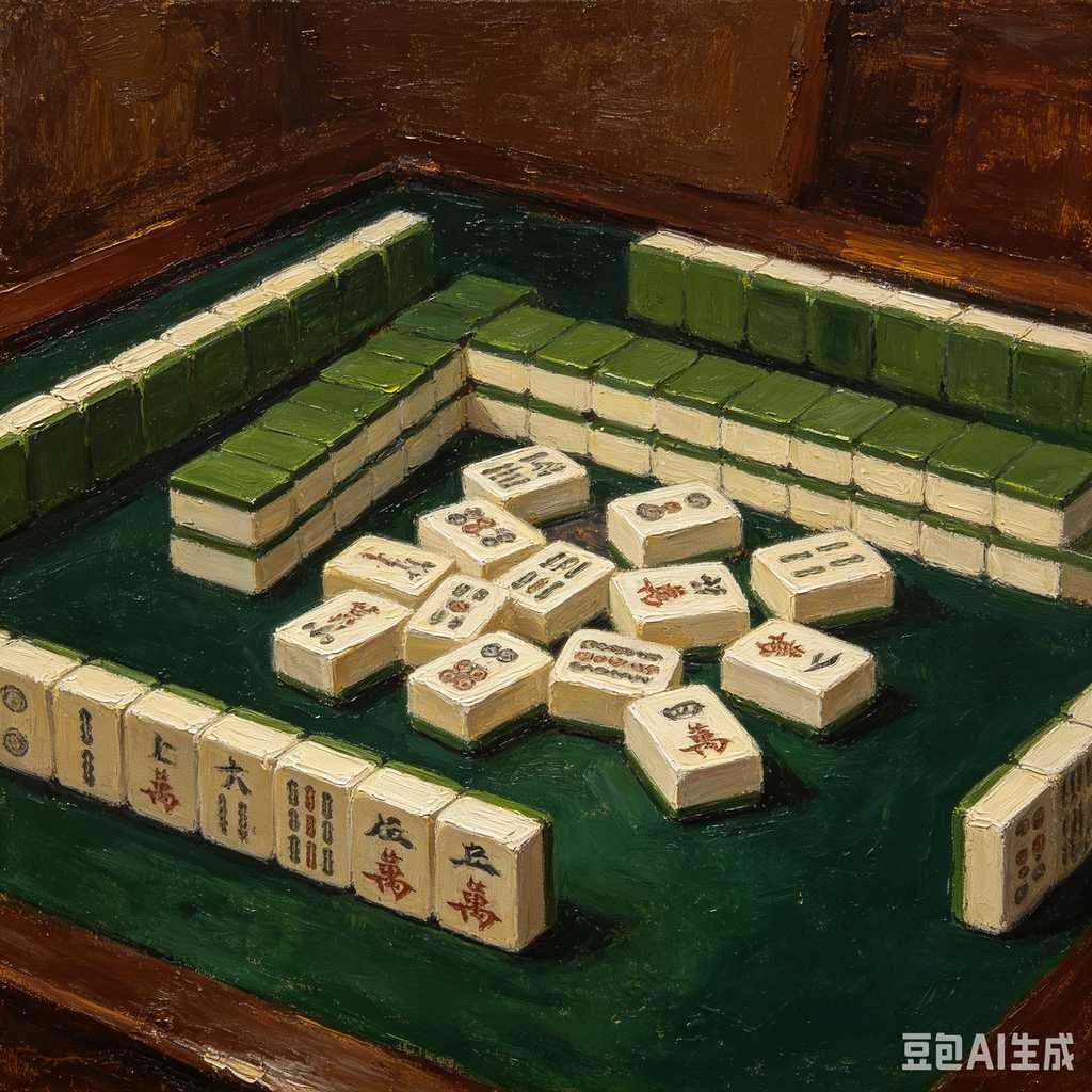 recreational mahjong game set